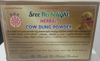 cow dung powder